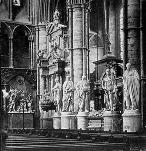 Staatsmannenhoek, Westminster Abbey, Londen, begin 20e eeuw door Unbekannt
