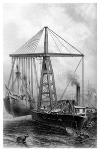 Stoomkraan, 1866 door Unbekannt