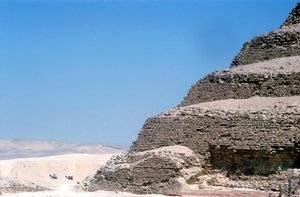 Trappiramide van koning Djoser Zozer, Saqqara, Egypte, 3e dynastie