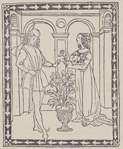 Storia di due amanti Verhaal van twee geliefden, ca. 1495-1500