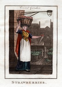 Aardbeien, Covent Garden, Londen