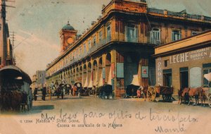 Straatscène, Havana, Cuba, c1910 door Unbekannt