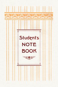 Studenten notitieboek, 1917 door Unbekannt