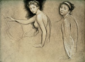 Studie, 1895 door Unbekannt