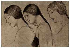 Studie, 1901 door Unbekannt