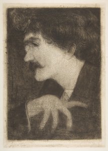 Suggestie door Whistler voor zijn Portret, 1870s