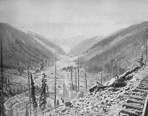 Sultan Mountain, nabij Silverton, Colorado, c1897 door Unbekannt