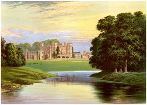 Sundorne Kasteel, nabij Shrewsbury, Shropshire, huis van de familie Corbet-Pigott, c1880 door Unbekannt