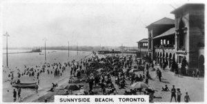 Sunnyside Beach, Toronto, Canada, ca. 1920s door Unbekannt