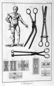 Chirurgie, 1751-1777 door Unbekannt
