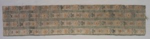 Omranding voor Turks zijden kussenhoes, begin 1600s