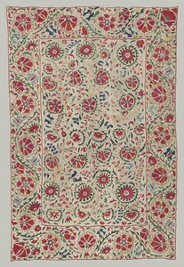 Suzani: gordijn of bedekking, ca. 1800