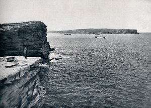 Sydney Heads, bij de Kloof bij Watsons Bay, ca. 1900 door Unbekannt
