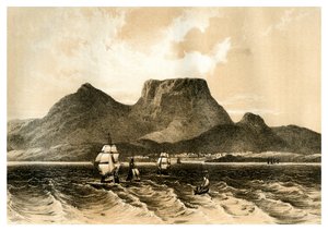 Tafelberg, Kaap de Goede Hoop, Zuid-Afrika door Unbekannt
