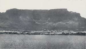 Tafelberg en Kaapstad, 1924