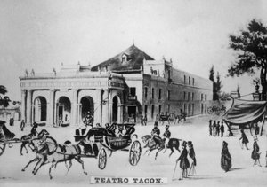 Tacon Theater, Cuba, ca. 1910 door Unbekannt