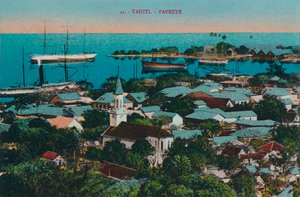 Tahiti. Papeete, ca. 1920