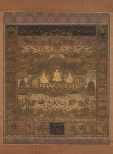 Taima Mandala, waarschijnlijk laat 14e eeuw