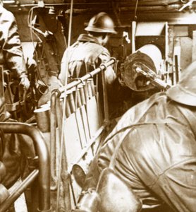 Tank interieur, ca. 1914-1918