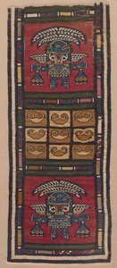 Tapijtfragment, 700-1370s door Unbekannt