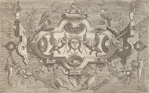 Targhe ed altri ornati di varie e capricciose invenzioni Cartouches en andere ornamenten o..., 1773