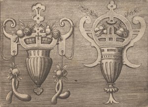 Targhe ed altri ornati di varie e capricciose invenzioni Cartouches en andere ornamenten