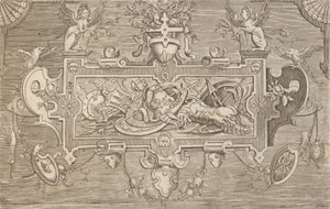 Targhe ed altri ornati di varie e capricciose invenzioni Cartouches en andere ornamenten, 1773 door Unbekannt