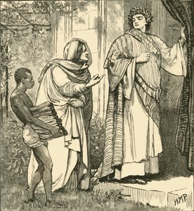 Tarquinius en de Sibylle door Unbekannt