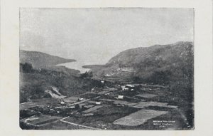 Te Wairoa voor de uitbarsting van Tarawera door Unbekannt