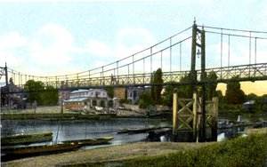 Teddington Bridge, Londen, 20e eeuw door Unbekannt