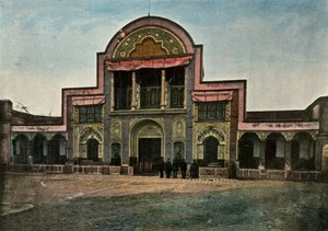 Teheran. Poort van het Paleis van de Shah