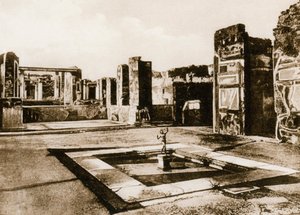 Tempio di Apollo, Pompeii, Italië, ca. 1900s door Unbekannt