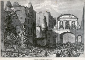 Temple Bar, Londen, 1877