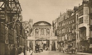 Temple Bar: De Stadsgrens in de Strand in het Jaar 1878, ca. 1935