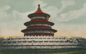 Tempel van de Hemel, Peking, c1910