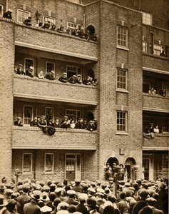 Huurstaking van huurders, Peckham, zuidoost Londen, 1931 door Unbekannt