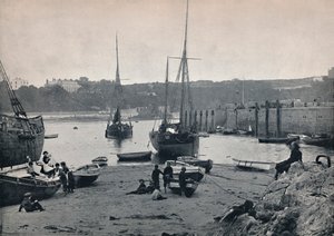 Tenby - In de haven, 1895