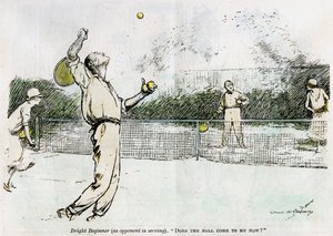 Tennis door Unbekannt