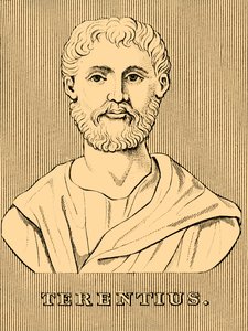 Terentius, ca. 195-159 v.Chr., 1830 door Unbekannt
