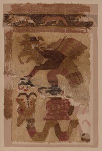 Textiel Fragment, ca. 50-650 door Unbekannt