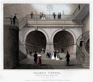 Thames Tunnel, Londen door Unbekannt