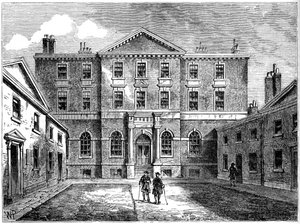The Albany, Londen, 1805 door Unbekannt