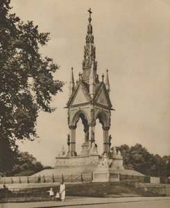 Het Albert Memorial daagt klimaat en kritiek uit, c1935