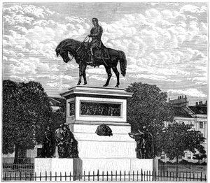 Het Albert Memorial, Charlotte Square, Edinburgh