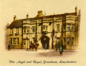 The Angel and Royal, Grantham, Lincolnshire, 1936 door Unbekannt