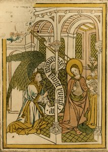 De annunciatie, 1915 door Unbekannt