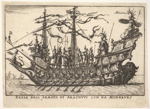 De Argonauten geleid door Minerva, uit de serie