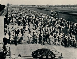 De Arlington Race Track, Chicago, ca. 1930 door Unbekannt