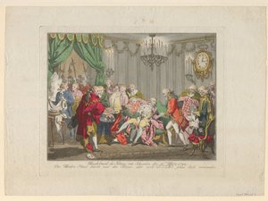 De Moord op Koning Gustaaf III op 16 maart 1792, 1792 door Unbekannt