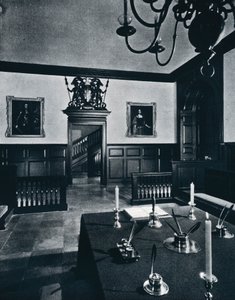 De vergaderzaal van het Huis van Burgesses, c1938 door Unbekannt